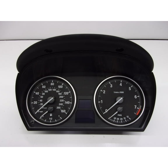 Pre-Owned 2007-2012 BMW 328i MPH Speedometer Head Cluster 131K OEM - Verify Specific Vehicle Fitment In Description - (Good)