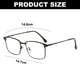 thumbnail image 2 of Gafas con filtro de luz azul para mujeres y hombres, gafas de ordenador para comodidad ocular, 2 of 5
