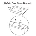 thumbnail image 2 of Gordon Glass® Bi-Fold Closet Door Saver Bracket for Doors up to 1-1/8" Thick - 2 Pack, 2 of 2