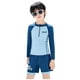 thumbnail image 1 of Manga Larga Vestido Largo Traje de Baño Pantalones Largos Divididos de los Niños para la Natación en Aguas Calientes, Traje de Poliéster de Moda para Niños Y Niñas, 1 of 7