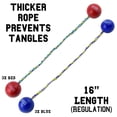 thumbnail image 4 of GoSports Premium Ladder Toss Game with 6 Bolo Balls Outdoor Backyard Lawn Game, 4 of 6