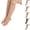 Complexion, variant on HAJWOH Women's Sheer Knee High Stockings Nylon Stocking Wide Band Non-Slip Hosiery
