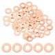 thumbnail image 1 of Uxcell Paquete de 100 Arandelas de Cobre, Arandelas de Sellado de Cobre Métricas M6x12x1mm para Tornillos y Tuercas para Automóviles, 1 of 6