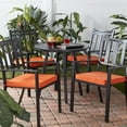 thumbnail image 2 of Greendale Home Fashions 18 x 18 in. Rust Outdoor Dining Seat Cushion (4-Pack), 2 of 6