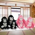 thumbnail image 4 of Gorilla Plushies Chimpanzee King Kong Plush Toy Doll Birthday Gift _a, 4 of 4