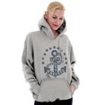 thumbnail image 4 of Let's Get Wrecked Summer Beach Anchor Hoodie Sweatshirt Women Men Brisco Brands M, 4 of 6