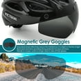 thumbnail image 4 of VICTGOAL Bike Helmet for Adults with Light and Goggles Lightweight MTB Road Bicycle Helmets for Men Women Cycling Ebike Scooter, 4 of 8