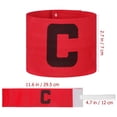 thumbnail image 2 of OULII Team Captain Armband Red Use 1Pack for Fan Gear, 2 of 8