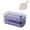 Purple, variant on White 64 Hole Plastic Ice Cube Tray With Press Cover And Ice Box Easy Demold Ice Cube Maker For Party Supplies