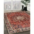 thumbnail image 2 of Ahgly Company Indoor Rectangle Traditional Orange Salmon Pink Medallion Area Rugs, 2' x 3', 2 of 6