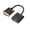 Black, variant on Kiplyki DVI-D 24 1 Pin Male to VGA 15Pin Female Active Cable Adapter Converter