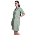thumbnail image 3 of Moomaya Plus Size Shirts For Women Printed Button Down Shirts Summer Dress-S-XXL, 3 of 6