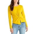 thumbnail image 2 of Rachel Roy Womens Val Knot Front Long Sleeve Top, 2 of 3
