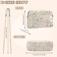 thumbnail image 4 of FORMRS Women Crossbody Purse with Chain Strap Vegan Leather Shoulder Handbag, Forest Pastel, 4 of 7