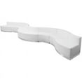 thumbnail image 3 of Flash Furniture Hercules Alon 8 Piece Reception Seating in White, 3 of 6