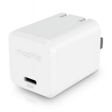 mophie - Power Adapter USB-C 30W GAN - White