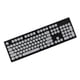 thumbnail image 1 of Teclado retroiluminado, receptor ABS de mano, redondo, fuerte estabilidad, ergonomía suave, teclas, cubierta, ordenador portátil para el hogar, Juegos de teclado y mouse para computadora Blanco, 1 of 5
