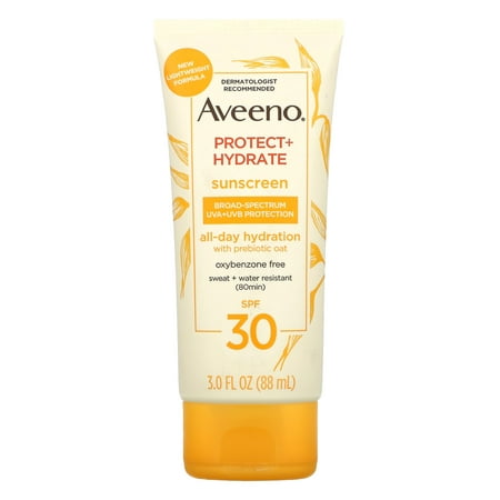 Aveeno Spf#30 Protect +Hydrate Sunscrn All-Day Hydration 3oz (Pack of 3)