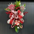 thumbnail image 3 of Árbol de Navidad al revés, duradero y de larga duración, con flores colgantes, 3 of 9