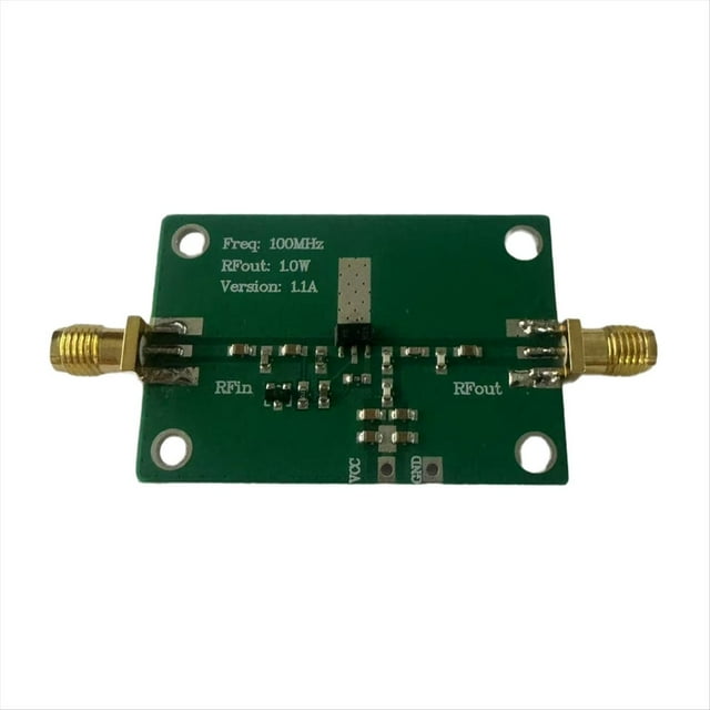 Módulo Amplificador de Potencia FM de 88-108 MHz, 1 W de Salida y 32 DB de Ganancia para Transmisor de Radio.