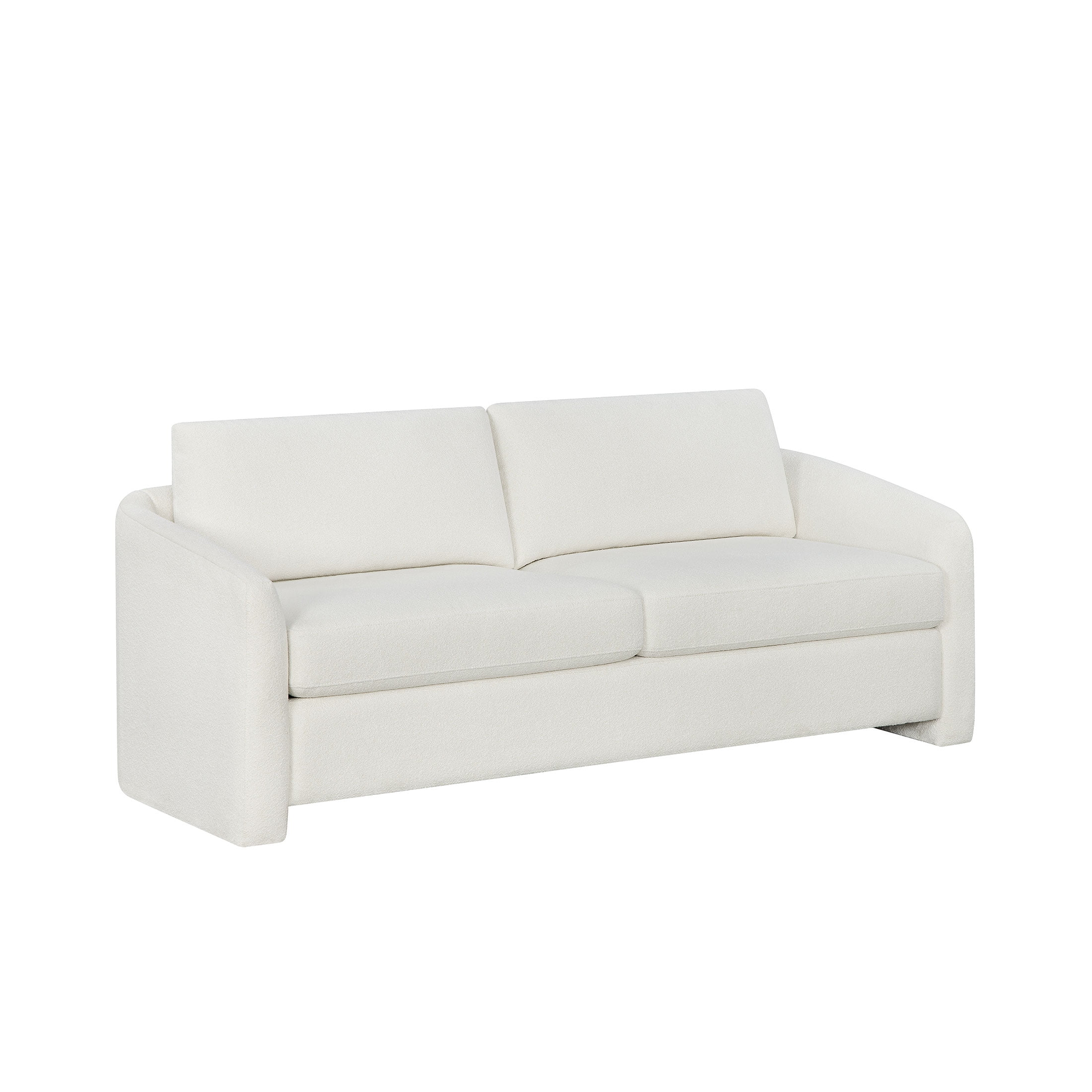 Beautiful Drew 72.2" Sofa by Drew Barrymore for Adults, Cream Bouclé