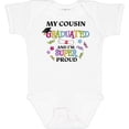 thumbnail image 3 of Inktastic My Cousin Graduated and I'm Super Proud Boys or Girls Baby Bodysuit, 3 of 5