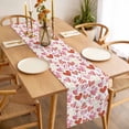 thumbnail image 3 of Valentine's Day Table Runner - 70 Inch Long, Kitchen Dining Table Runner Dresser Scarves, Colorful Heart Love Modern Minimalist Farmhouse Decor for Coffee Tables Wedding Party Banquet, 3 of 8