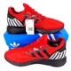 thumbnail image 1 of Adi - das Men Athletic Shoes ZX2K Jalen Ramsey Boost Running Red Gold Black Sneaker, 1 of 6
