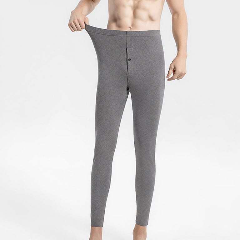 UK Mens Thermal Underwear Long Johns Bottoms Pants Base Layer Work Winter  Sport