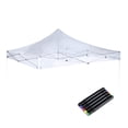 thumbnail image 1 of InstaHibit 10x10 Pieds Toit de Remplacement pour Tente Instantanée Transparente, 1 of 11