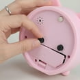 thumbnail image 4 of Unique Bargains Cute Kitten Design Mechanical Alarm Clock Pink 3.8"L x 1.7"W x 3.3"H, 4 of 6