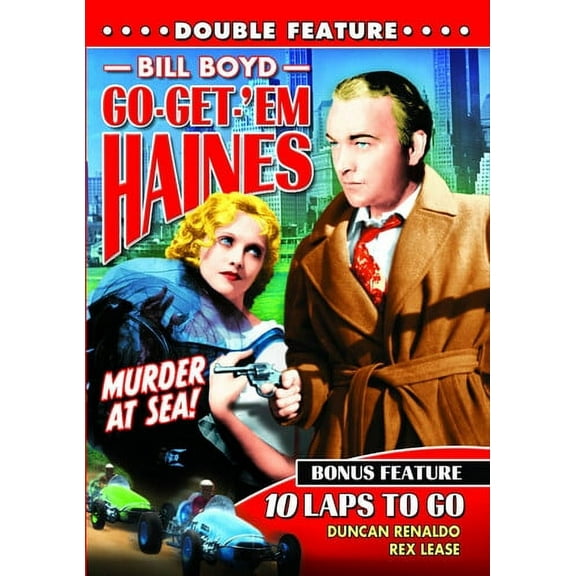Go Get Em Haines / 10 Laps to Go (DVD), Alpha Video, Western