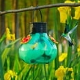 thumbnail image 7 of Qiopertar Solar Hummingbird Feeder, Automatic Solar Light Bird Feeder for Night, Outdoor Garden Patio Hanging Decoration with Colorful Glass, 7 of 7