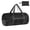 02#Black, variant on Foldable Duffle Bag for Travel, Large Travel Duffel Bag for Men, Travel Backpack, Carry on Weekender Bag, White