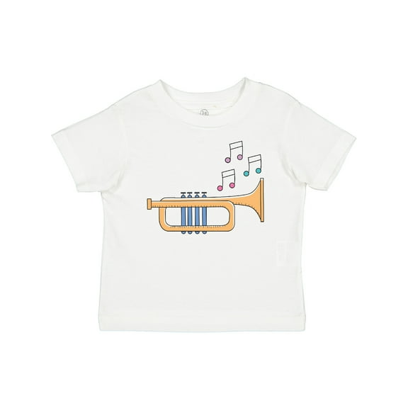 Inktastic Trumpet Marching Band Musician Boys or Girls Toddler T-Shirt