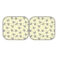 thumbnail image 5 of Lsque Funny Chicken 2 PCS Windshield Sun Shade | CarFoldable Window Covers | Car Accessories Reflect UV for Universal Cars SUV Truck | Medium, 5 of 7