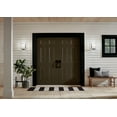 thumbnail image 6 of Kichler Tremillo 11.75" 1 Light Black Outdoor Wall Sconce with Satin Etched Glass, 6 of 7