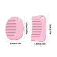 thumbnail image 3 of Portable Comb Necklace Pendant for Everyday Use Women Hair Grooming Tool Travel Friendly Hair Maintenance Accessory, 3 of 8