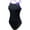 Black/Purple, variant on TYR Women's Hexa Diamondfit Swimsuit - 2018