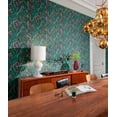 thumbnail image 5 of Rasch Maclayi Fuschia Banana Leaf Wallpaper, 5 of 5