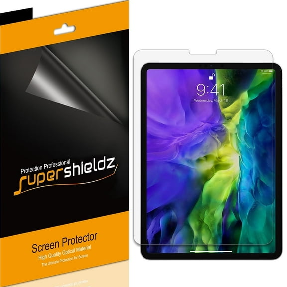 [3-Pack] Supershieldz for Apple iPad Pro 11 inch (2020 / 2018 Model) Screen Protector, Anti-Glare & Anti-Fingerprint (Matte) Shield