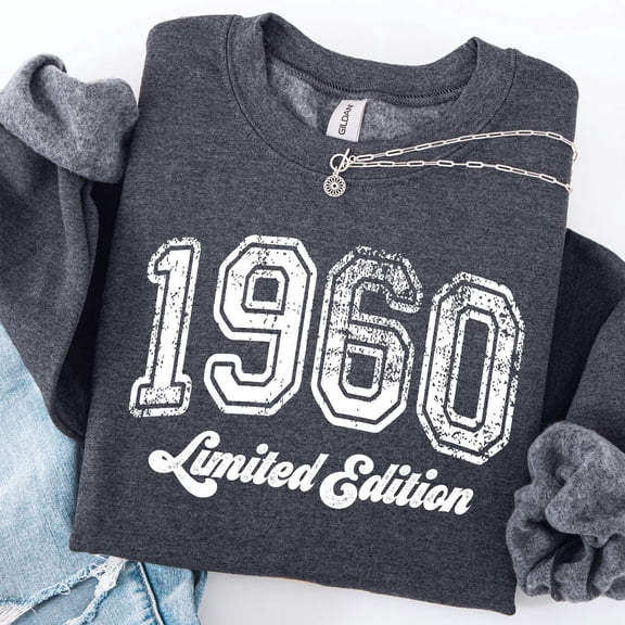 1960 Limited Edition Sweatshirt: Vintage Birthday Tshirt All Size S-5XL