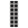 thumbnail image 4 of Surya Black & Grey Pattern Flatweave Rug - 8' x 11', 4 of 5
