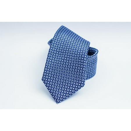 Canvas Tie - Canvas Print Blue Mens Tie Tie Mens Tie Stretched Canvas 32 x 24
