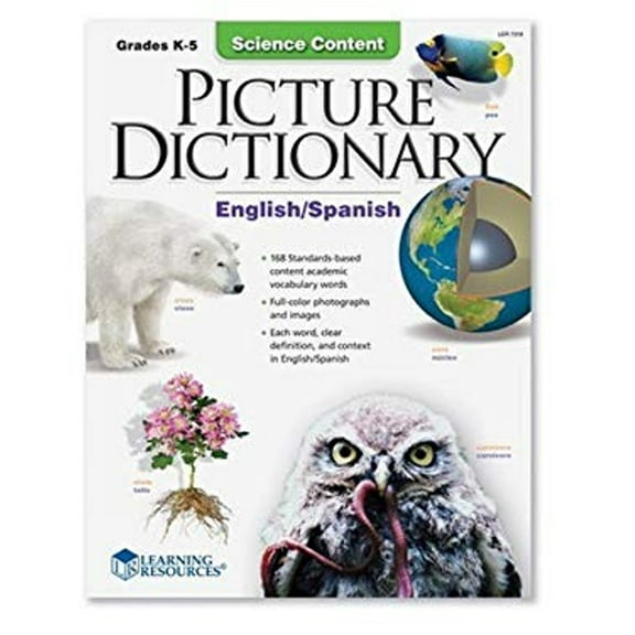 Pre-Owned Science Content Picture Dictionary, Grades K-5 (English/Spanish) Paperback, 9781569112748, 1569112746, Paperback,