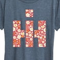 thumbnail image 3 of International Harvester Floral Fill Logo - Women's Short Sleeve Graphic T-Shirt, 3 of 6