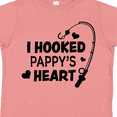 thumbnail image 4 of Inktastic I Hooked Pappy's Heart with Fishing Rod Boys or Girls Toddler T-Shirt, 4 of 5