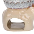 thumbnail image 3 of Home Ceramic Aromatherapy Burner Aroma Essential Oil Furnace Decoration with Candle HolderWhite, 3 of 5