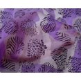 thumbnail image 4 of oneOone Silk Tabby Medium Purple Fabric Skins Animal Craft Projects Decor Fabric Printed By The Yard 42 Inch Wide, 4 of 4