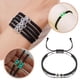 thumbnail image 2 of LUVCLS BaYuYPOO Nueva pulsera luminosa tejida a mano de 26 letras Pulsera tejida a mano para parejas Pulsera de tela hecha a mano Brazaletes de tejido vintage, 2 of 6